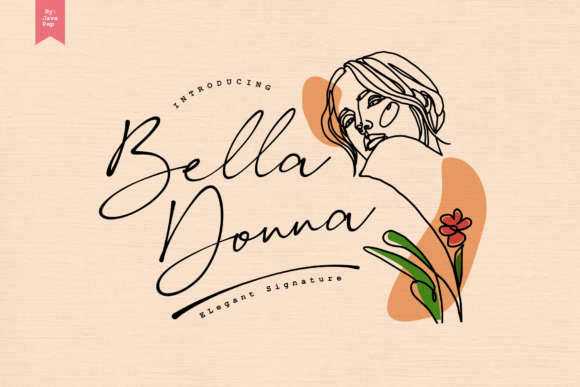 Bella Donna: A Delicate Handwritten Font for Elegant Designs