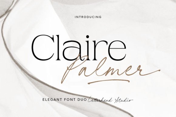 Claire Palmer: A Font Duo for Elegant and Versatile Design
