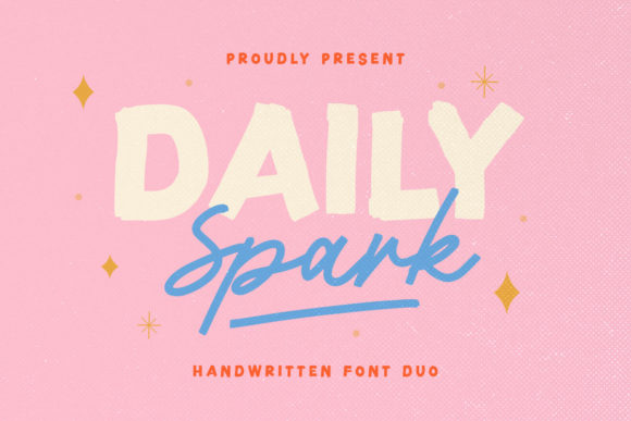 Daily Spark: A Dynamic Font Duo for Modern Creatives