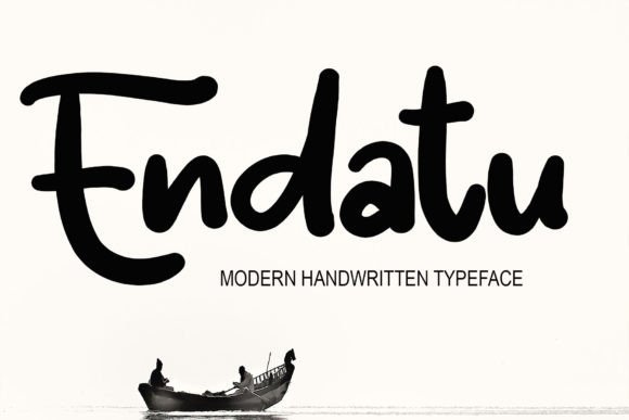 Endatu: A Modern Handwritten Typeface for Creative Projects