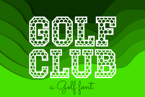 Exploring the Golf Club Font: A Touch of Elegance