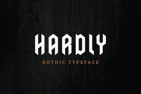 Hardly: The Modern Gothic Font for Vintage Sophistication