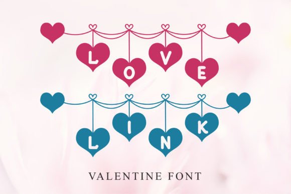 Love Link: A Charming Font for Romantic Design
