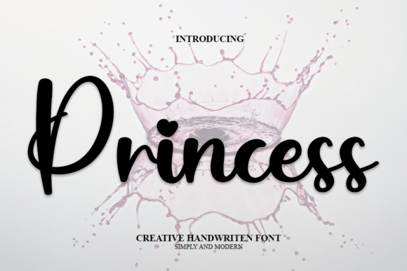 Princess: A Delicate Handwritten Font for Unique Design