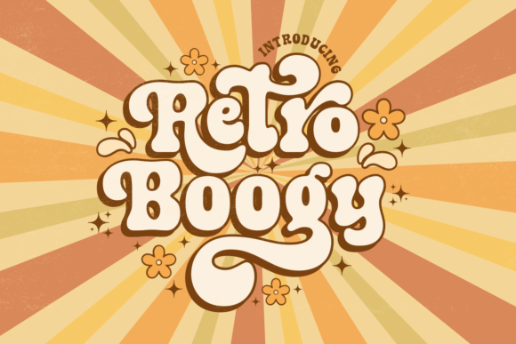 Retro Boogy: A Serif Font with Vintage Groove