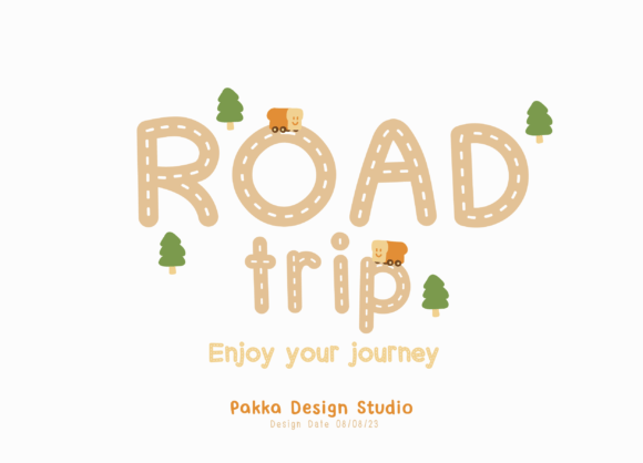 Road Trip: A Bold Display Font for Adventure