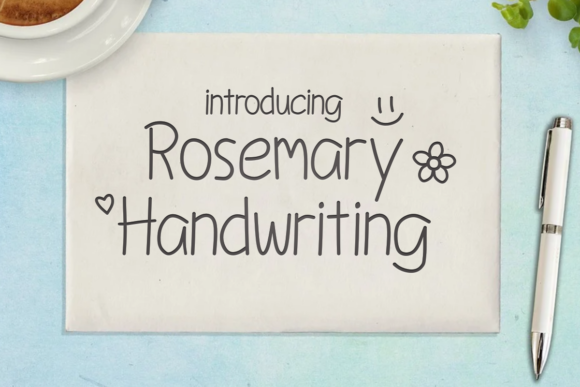 Rosemary Handwriting: A Charming Font for Creative Projects