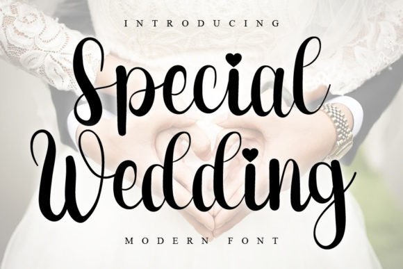Special Wedding: A Fresh Handwritten Font for Creative Designs