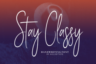 Stay Classy: The Handwritten Script Font for Modern Projects