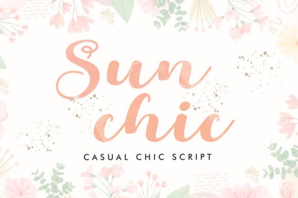 Sunchic: A Bold Script Font for Modern Creators